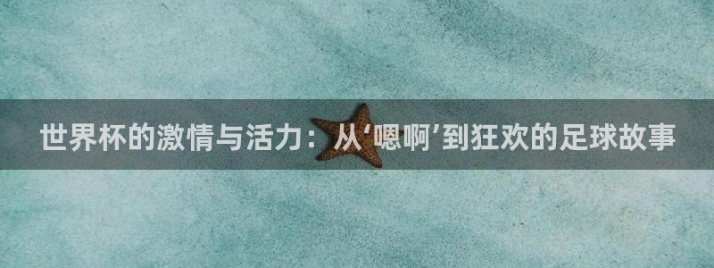 世界杯赛程时间表：世界杯的激情与活力：从‘嗯啊’到狂欢的足球故事